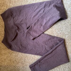 Buffbunny seamless cross waist in mocha berry
